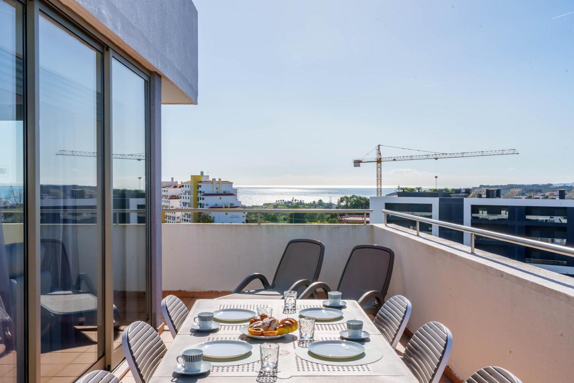 Breathtaking Coral Ocean View Apartment At Oa Portimão Eksteriør bilde